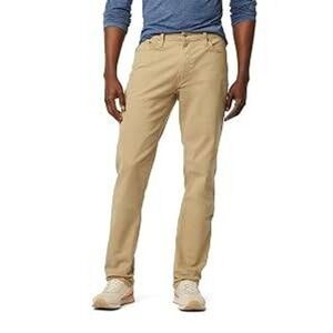 Levi Strauss Signature Gold Athletic 32X34 Men's Tapered Flex Chino Pants Tan